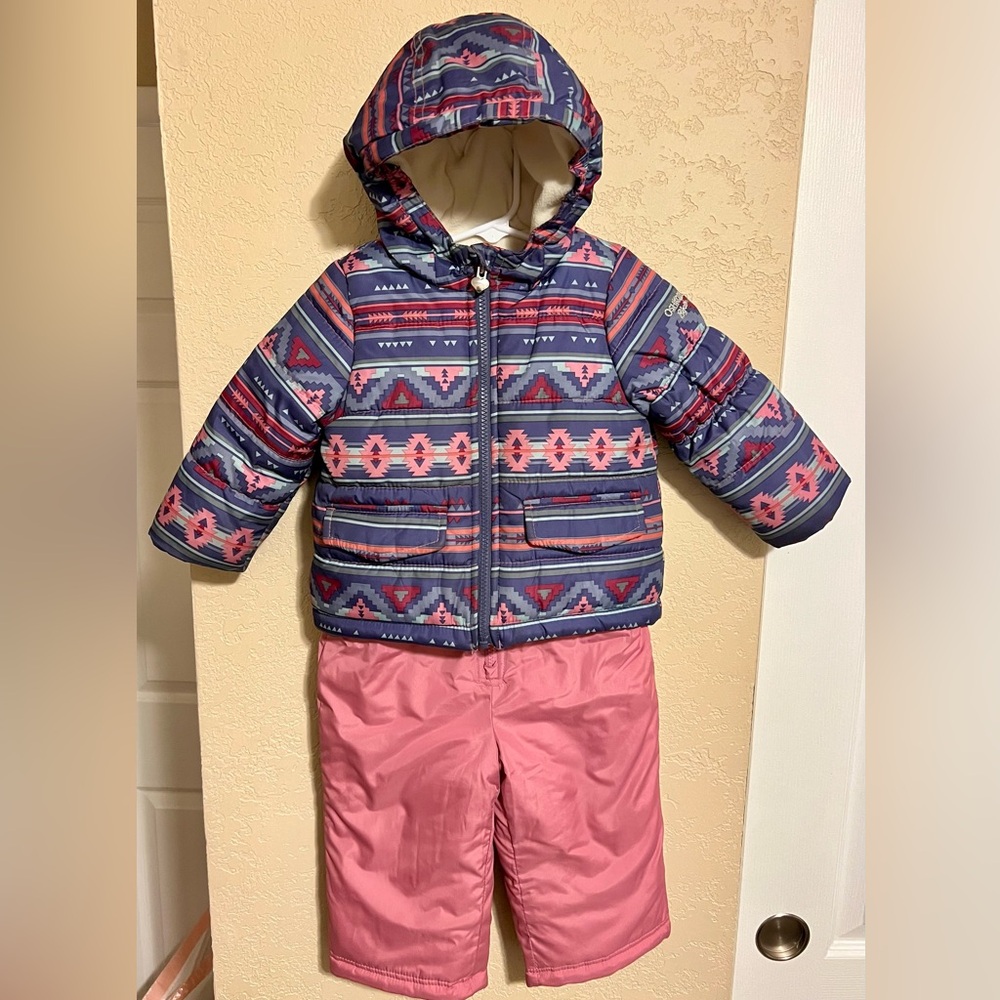 OshKosh B'gosh Pink and Blue Winter Snow Set
